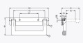 Aluminiowy uchwyt składany KT-20.084.JPG