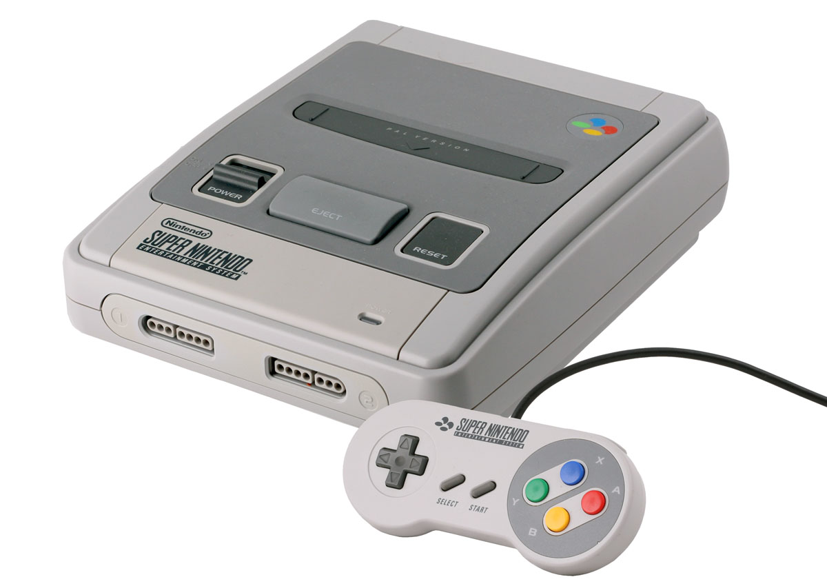 Konsola Nintendo z kontrolerem