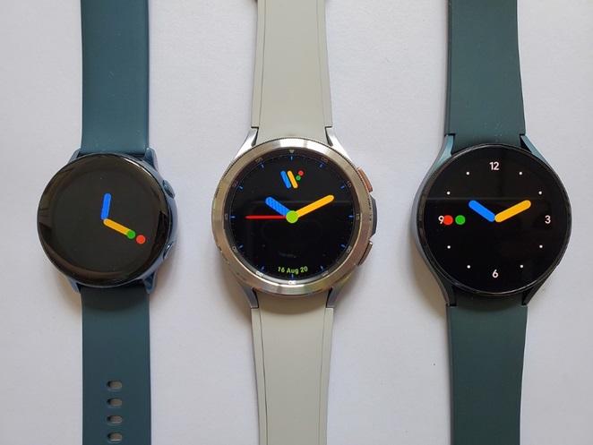 Fot. 5. Smartwatche Samsung Galaxy Watch z wyświetlaczami OLED 